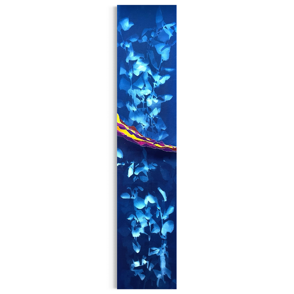 Œuvre d'art originale Reflet– Cyanotype et pigments