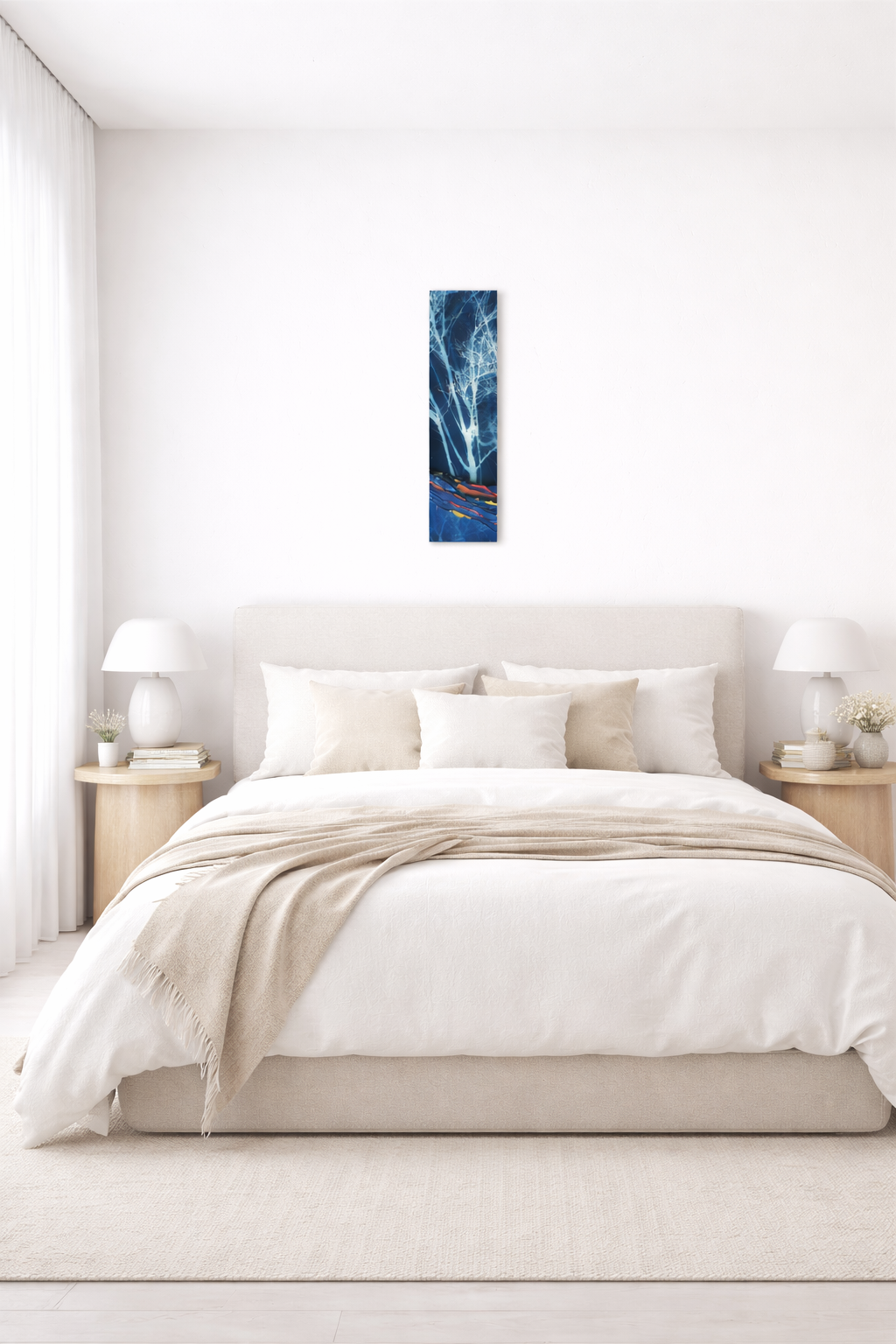 Œuvre d'art originale Harmonie I – Cyanotype et pigments